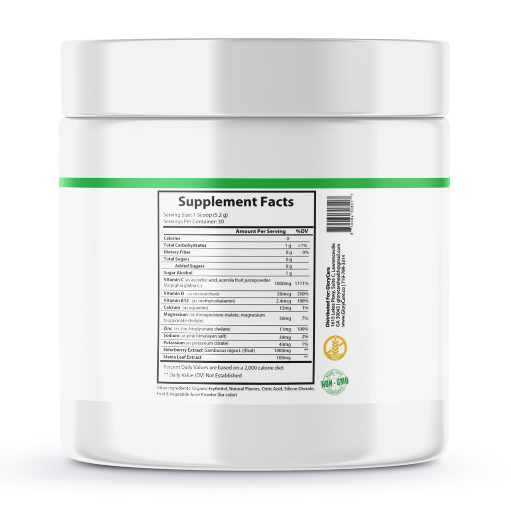 Elderberry, Zinc and Vitamin C Formula