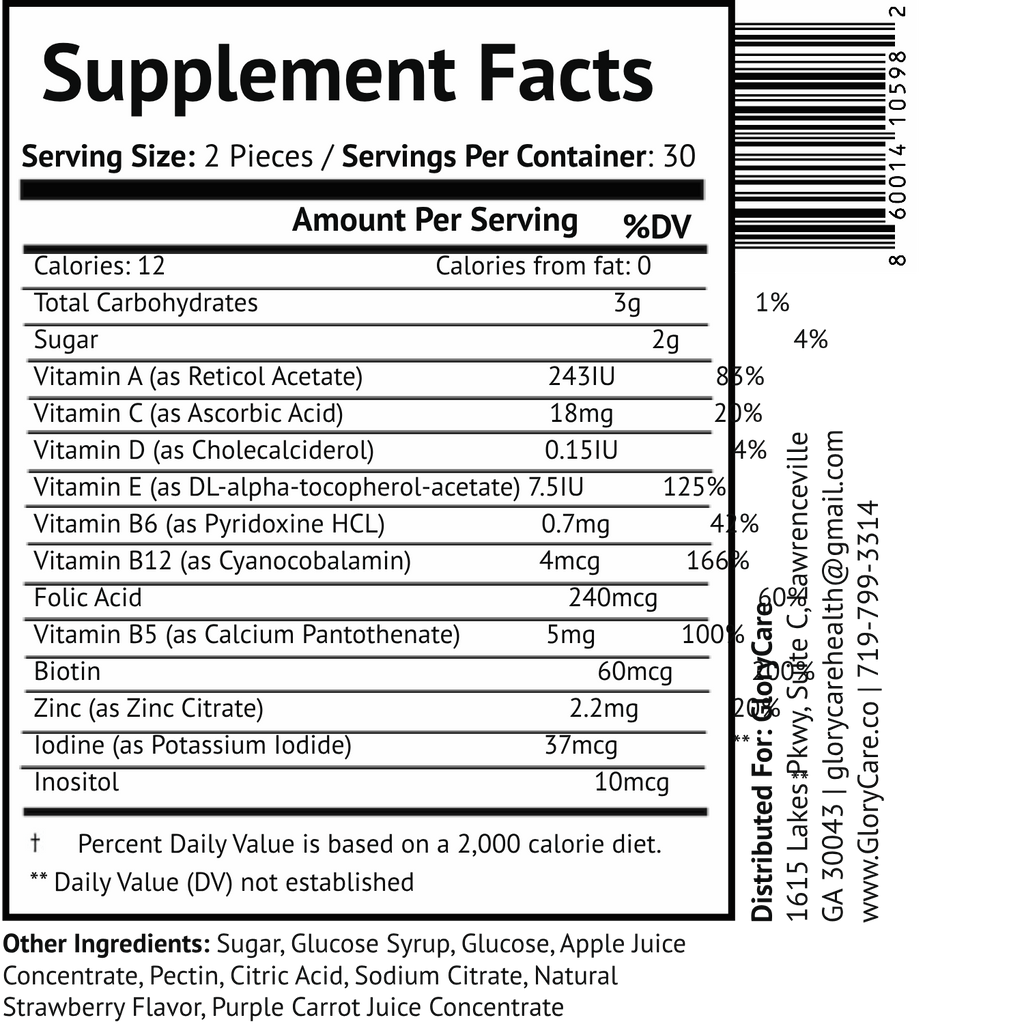 Multivitamin Gummies (Adults)