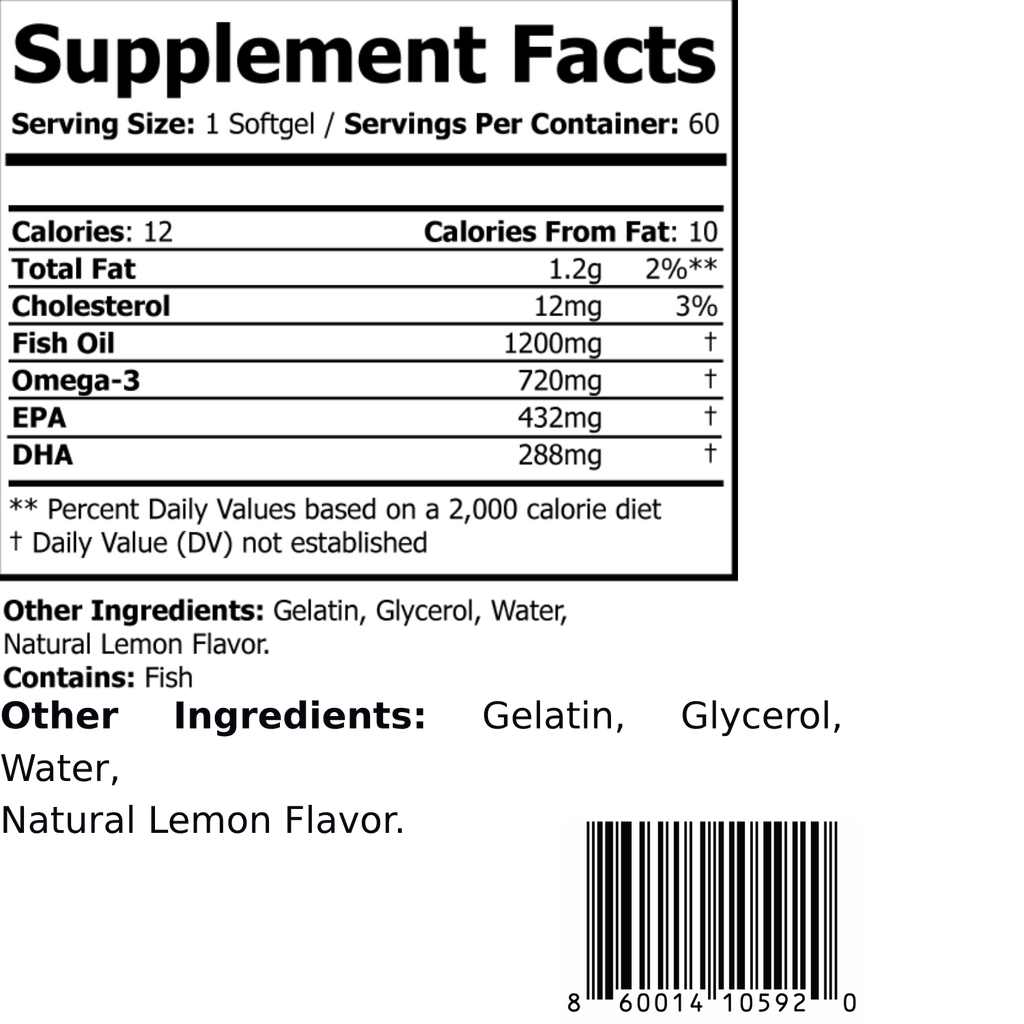 Omega 3 Fish Oil