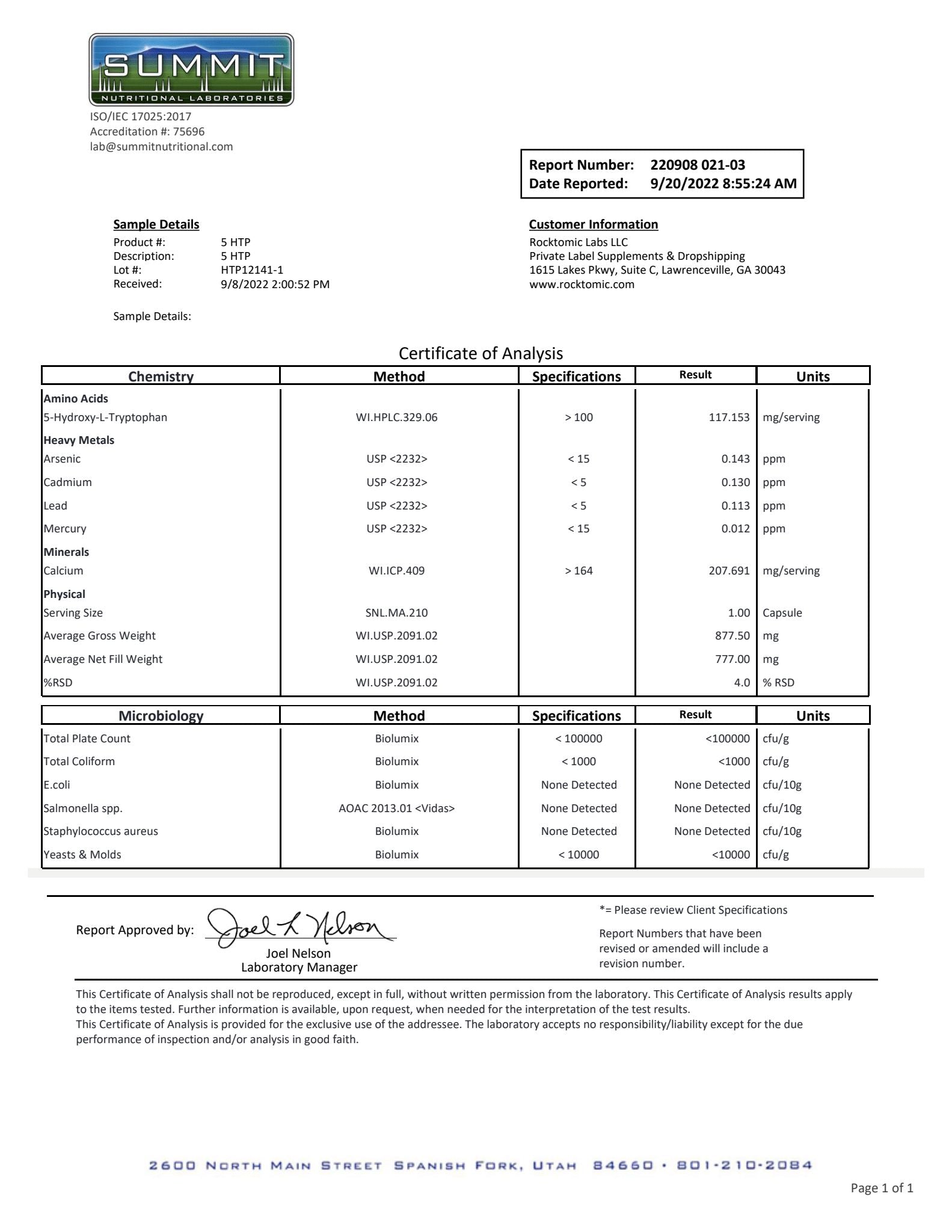 5-HTP High Strength